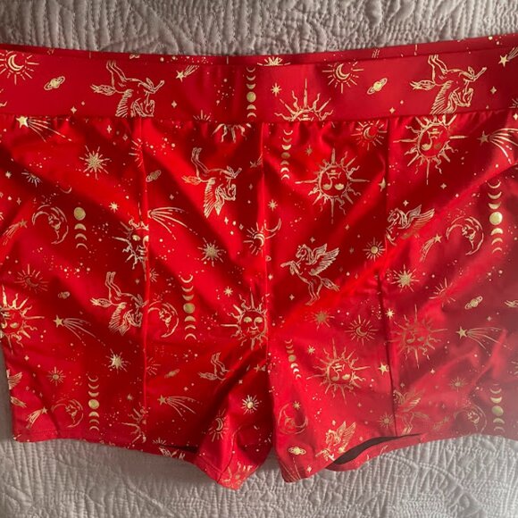 Torrid 3 Retro Red Shorts Swimsuit NWT - Picture 2 of 4